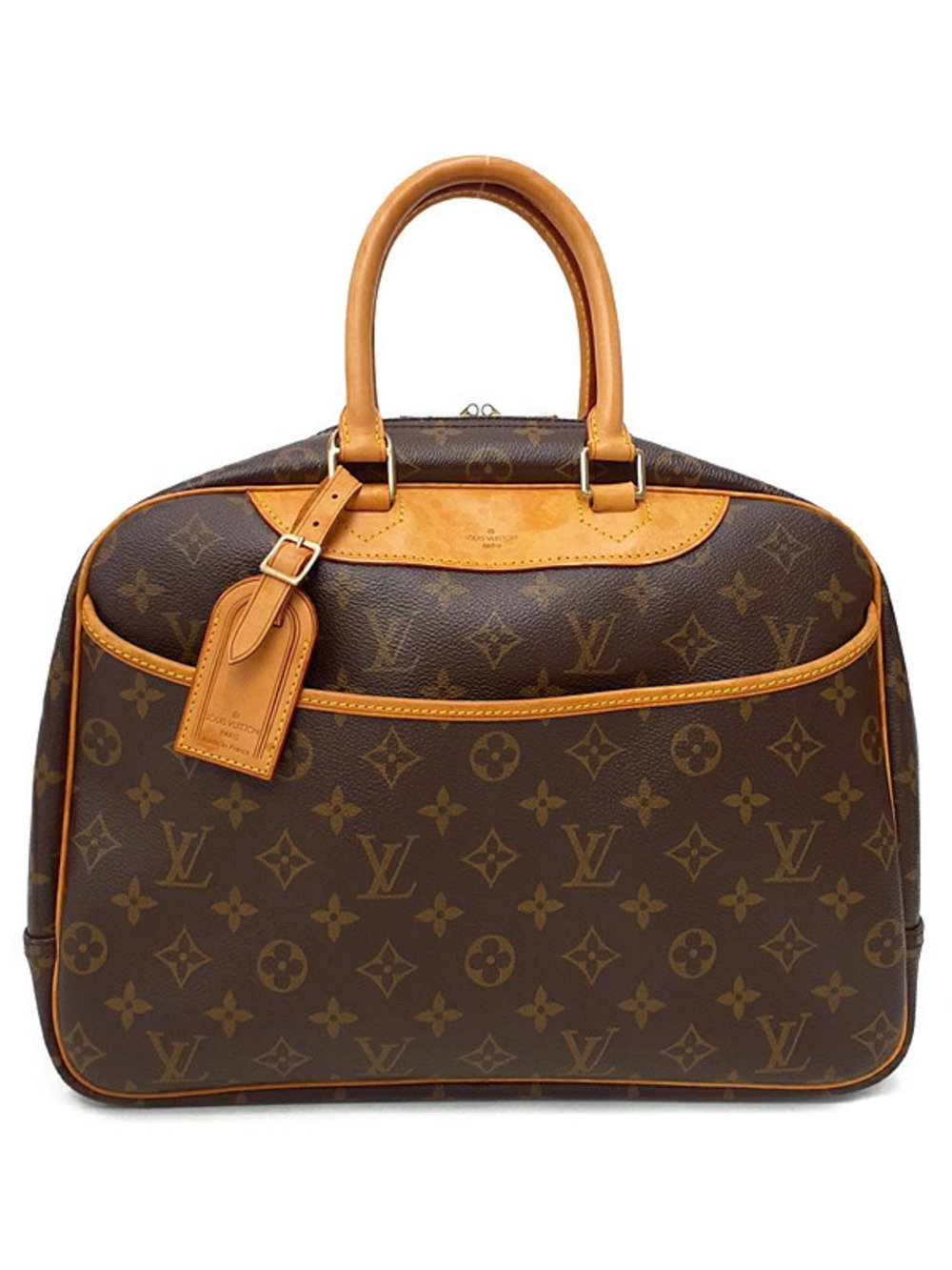 Louis Vuitton Monogram Bowling Vanity Handbag